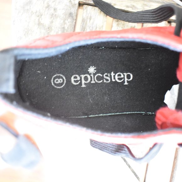 Epic Step Leather Quilt Low Top Sneakers - Picture 9 of 10